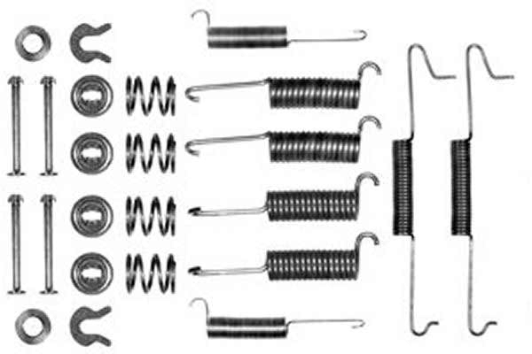Accessory Kit, brake shoes - SFK60 TRW
