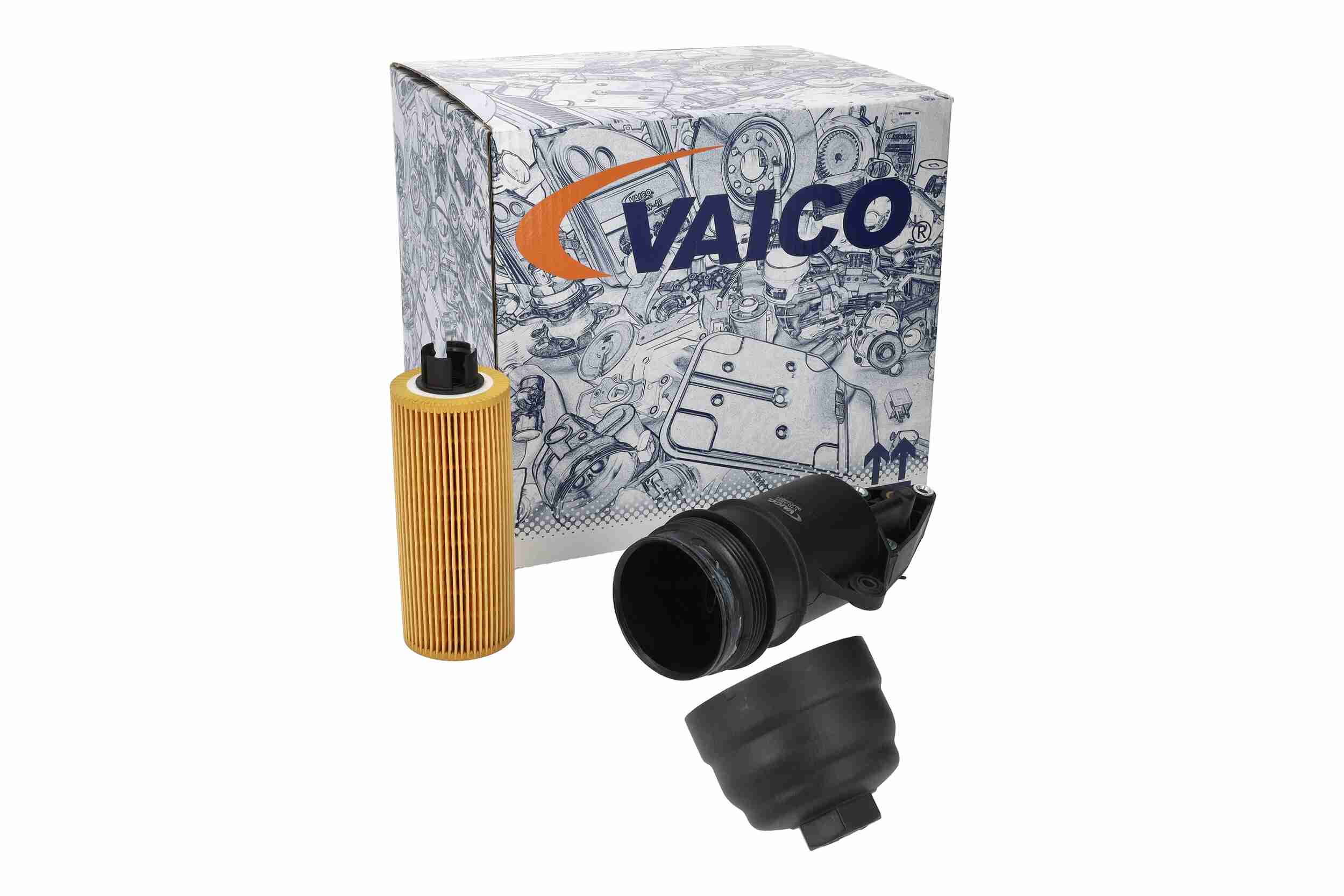 Housing, oil filter - V10-3865 VAICO