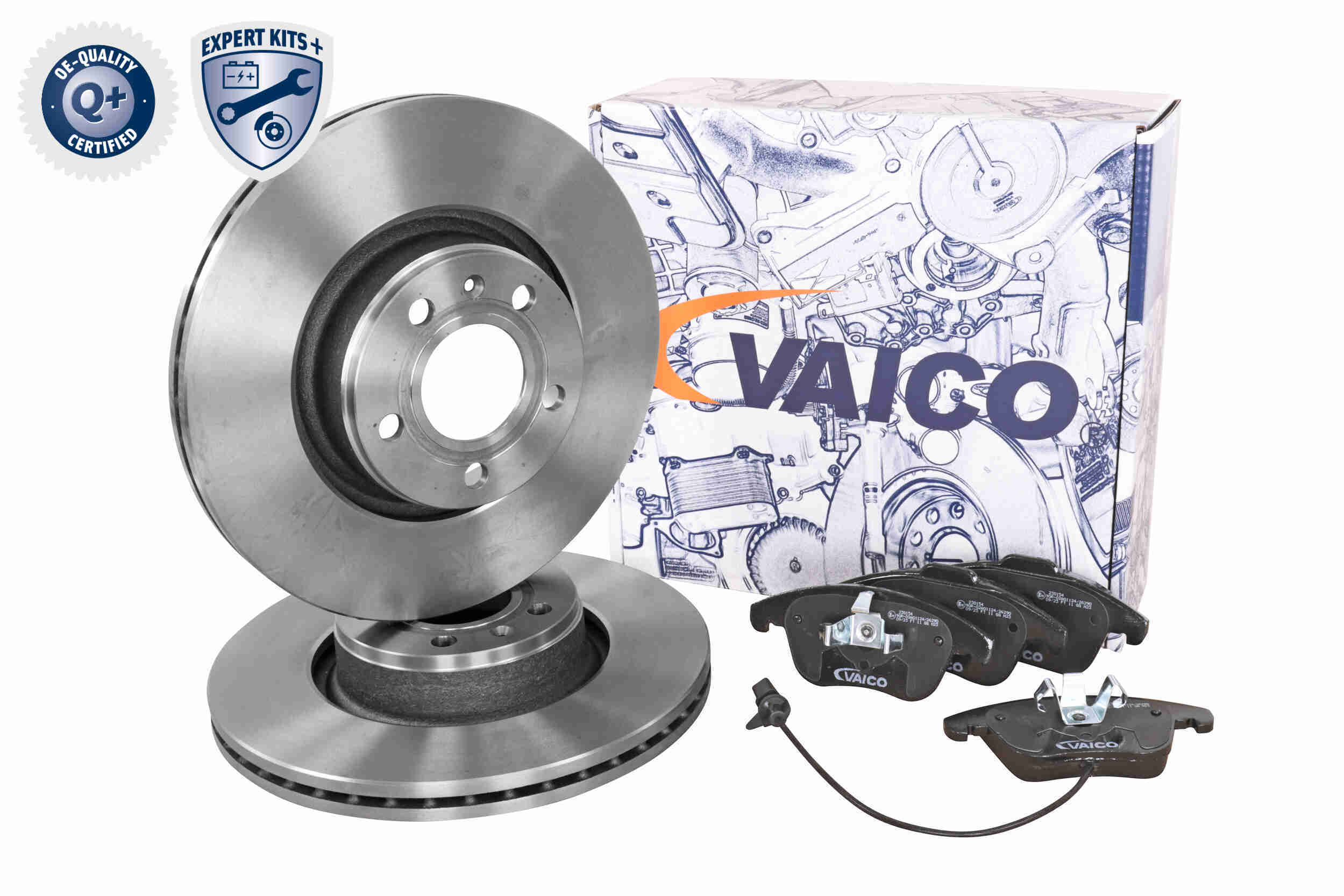 Kit freno, Freno a disco - V10-7396 VAICO