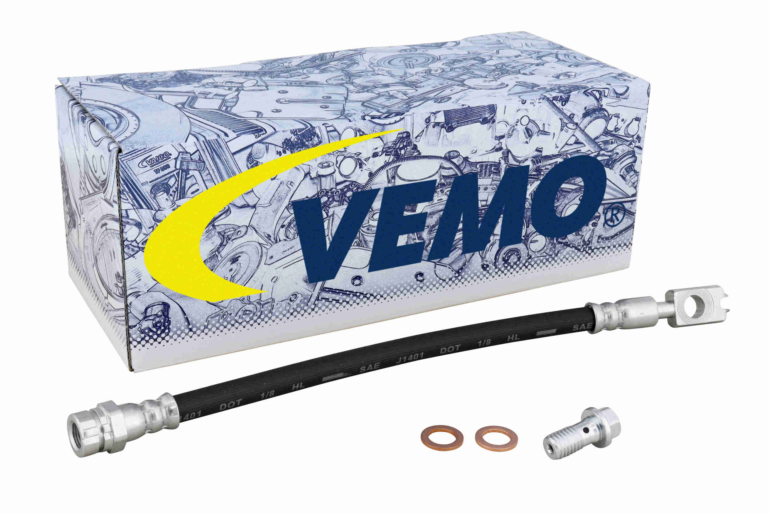 Brake Hose - V10-7679 VAICO