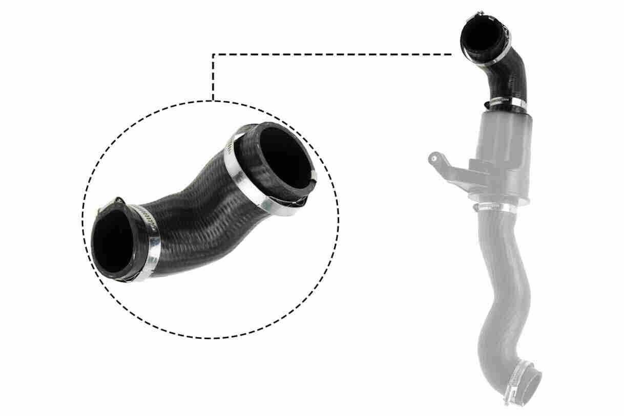 Oil Trap, crankcase breather - V10-2592 VAICO