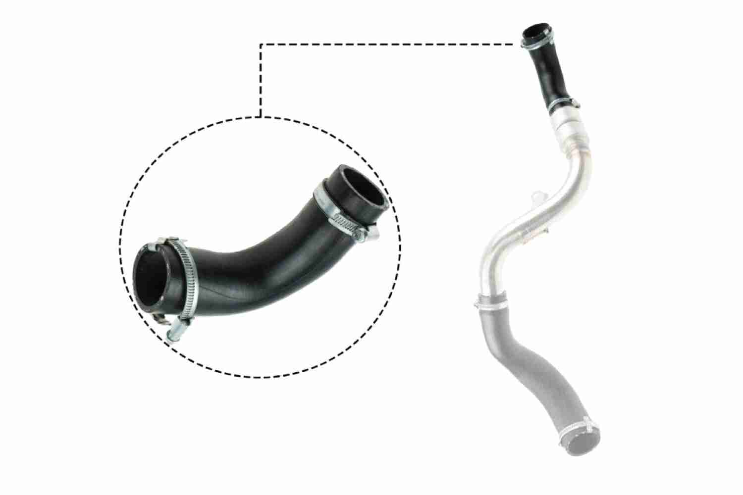 Hose, air supply - V20-2318 VAICO