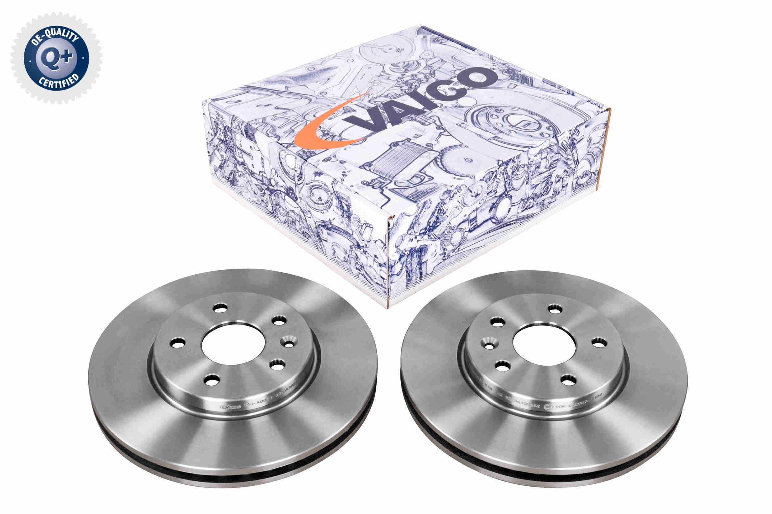 Тормозной диск - V40-40037 VAICO