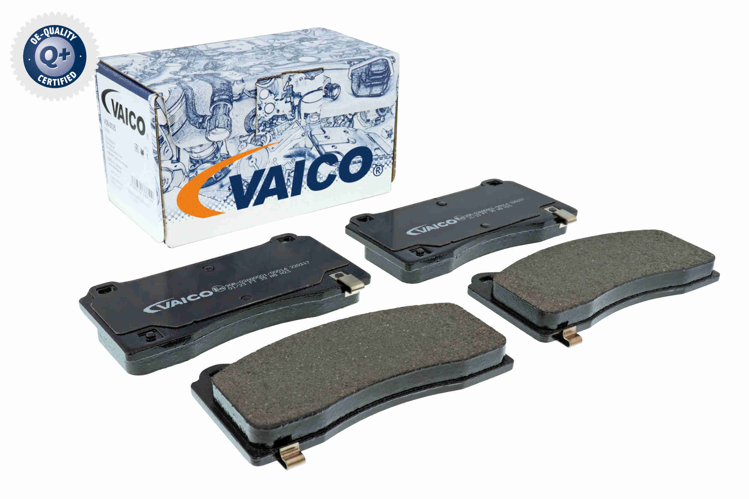 Комплект тормозных колодок, дисковый тормоз - V58-0035 VAICO