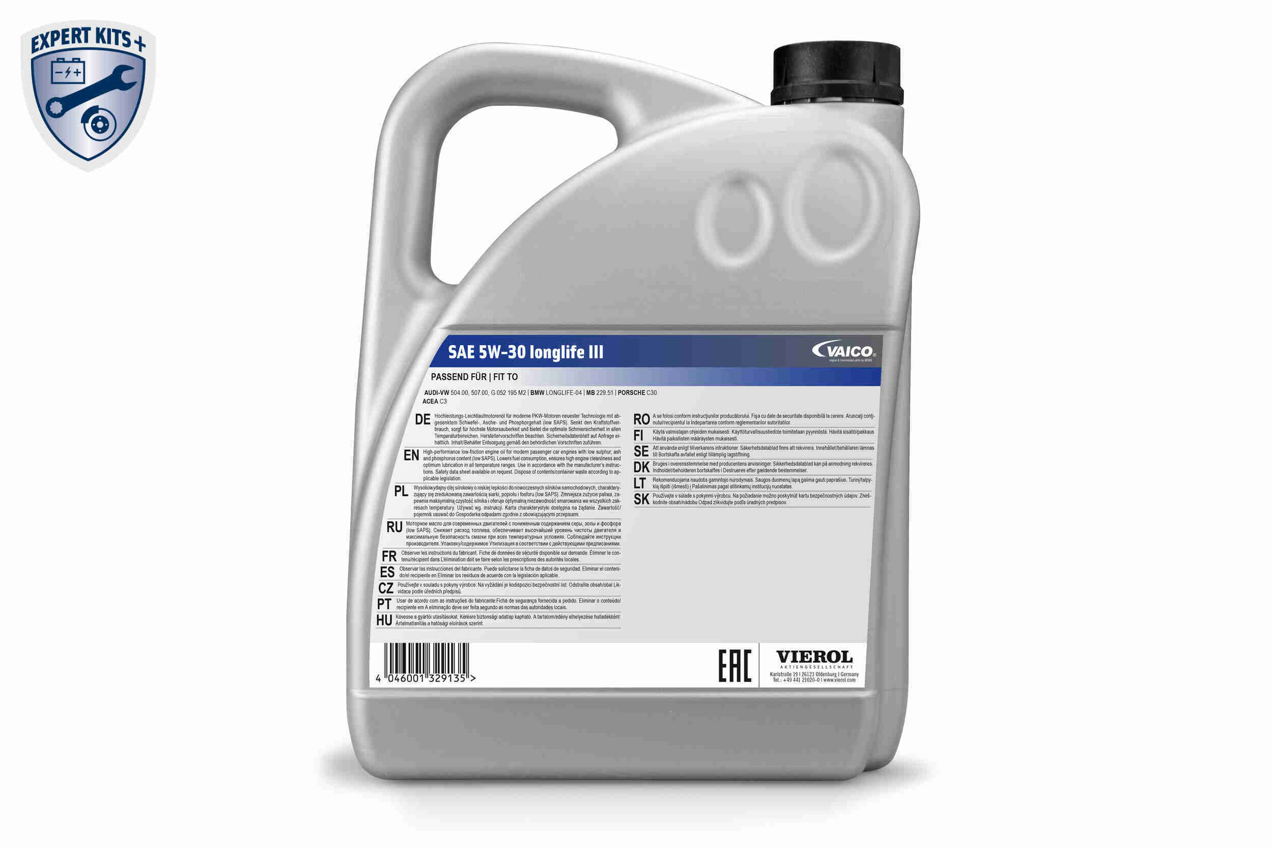 Engine Oil - V60-0054 VAICO