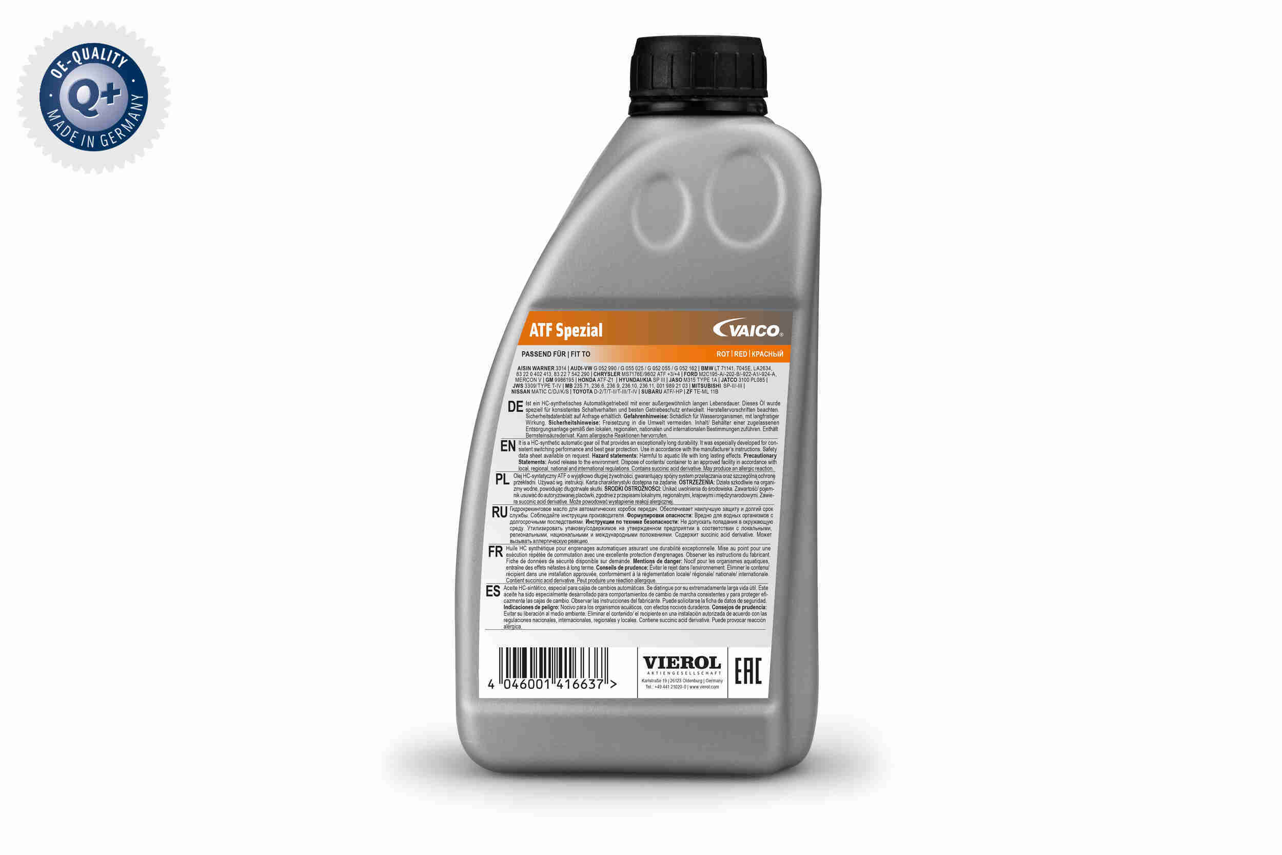Automatic Transmission Oil - V60-0101 VAICO