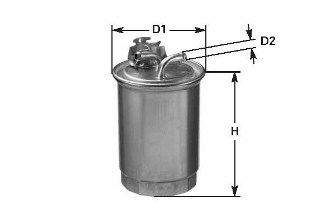 Filtro carburante - DN1948 CLEAN FILTERS