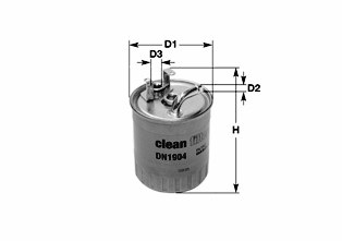 Fuel filter - DN1921 CLEAN FILTERS