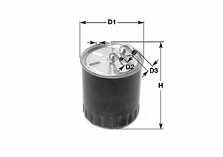 Fuel filter - DN2706 CLEAN FILTERS