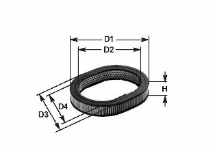 Air Filter - MA 387 CLEAN FILTERS