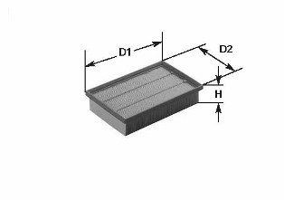 Filtro aria - MA1083 CLEAN FILTERS