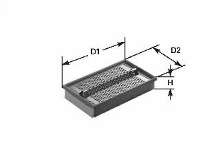 Air Filter - MA1011 CLEAN FILTERS