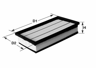 Air Filter - MA3116 CLEAN FILTERS