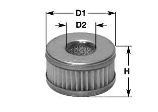 Fuel filter - MPG6000 CLEAN FILTERS