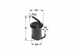 Fuel filter - MBNA1508 CLEAN FILTERS
