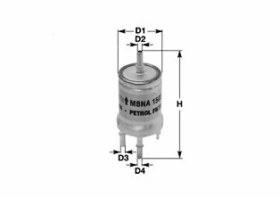 Fuel filter - MBNA1556 CLEAN FILTERS