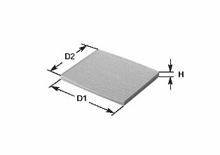 Filter, interior air - NC2149CA CLEAN FILTERS