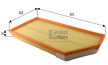 Luftfilter - MA3476 CLEAN FILTERS