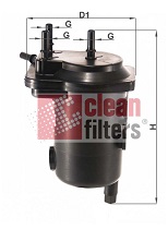 Filtro carburante - MGC1684 CLEAN FILTERS