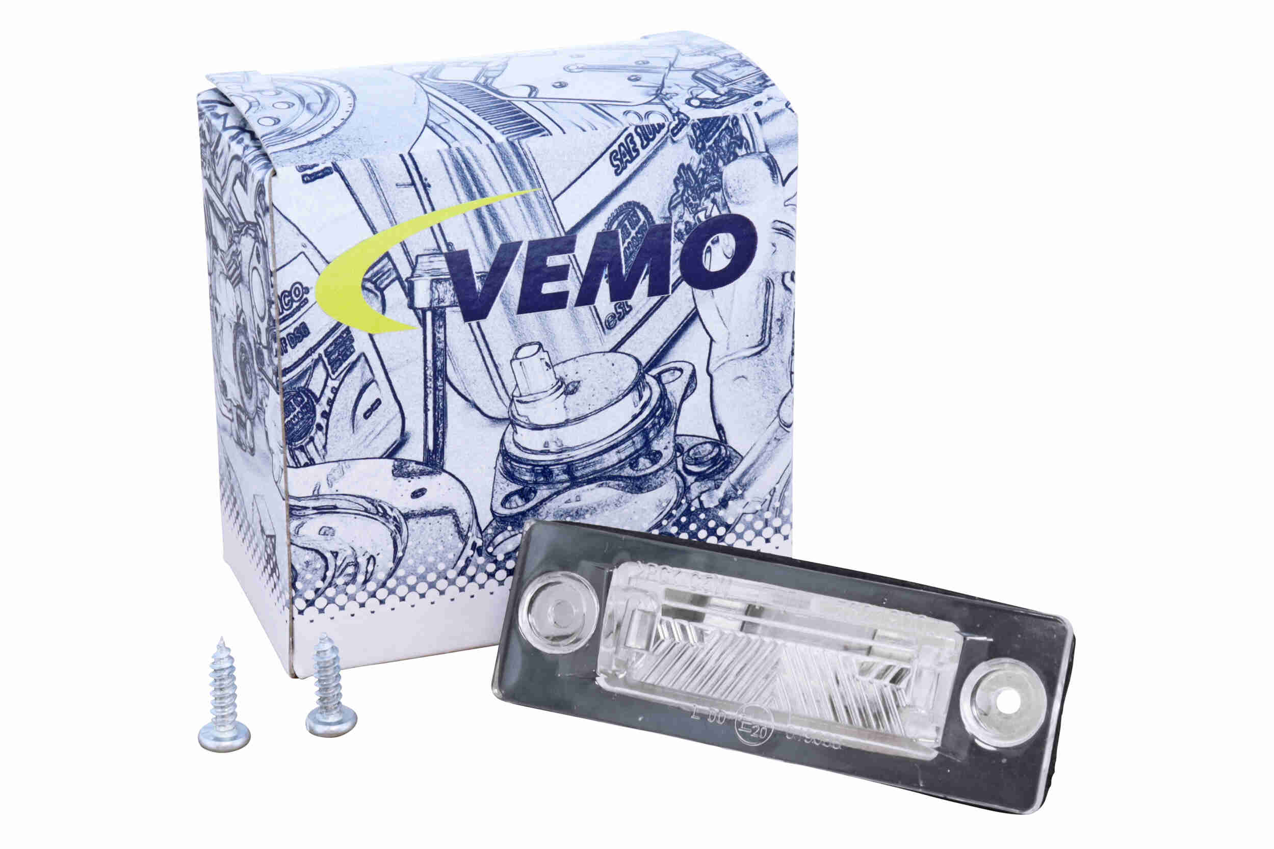 Licence Plate Light - V10-84-0031 VEMO