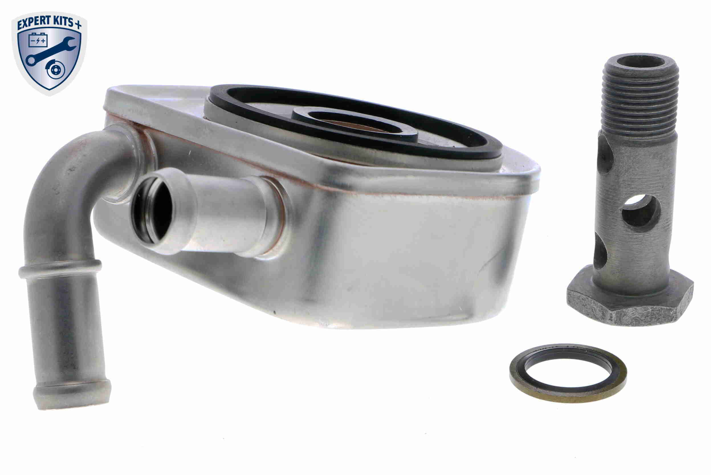 Oil Cooler, automatic transmission - V22-60-0042 VEMO