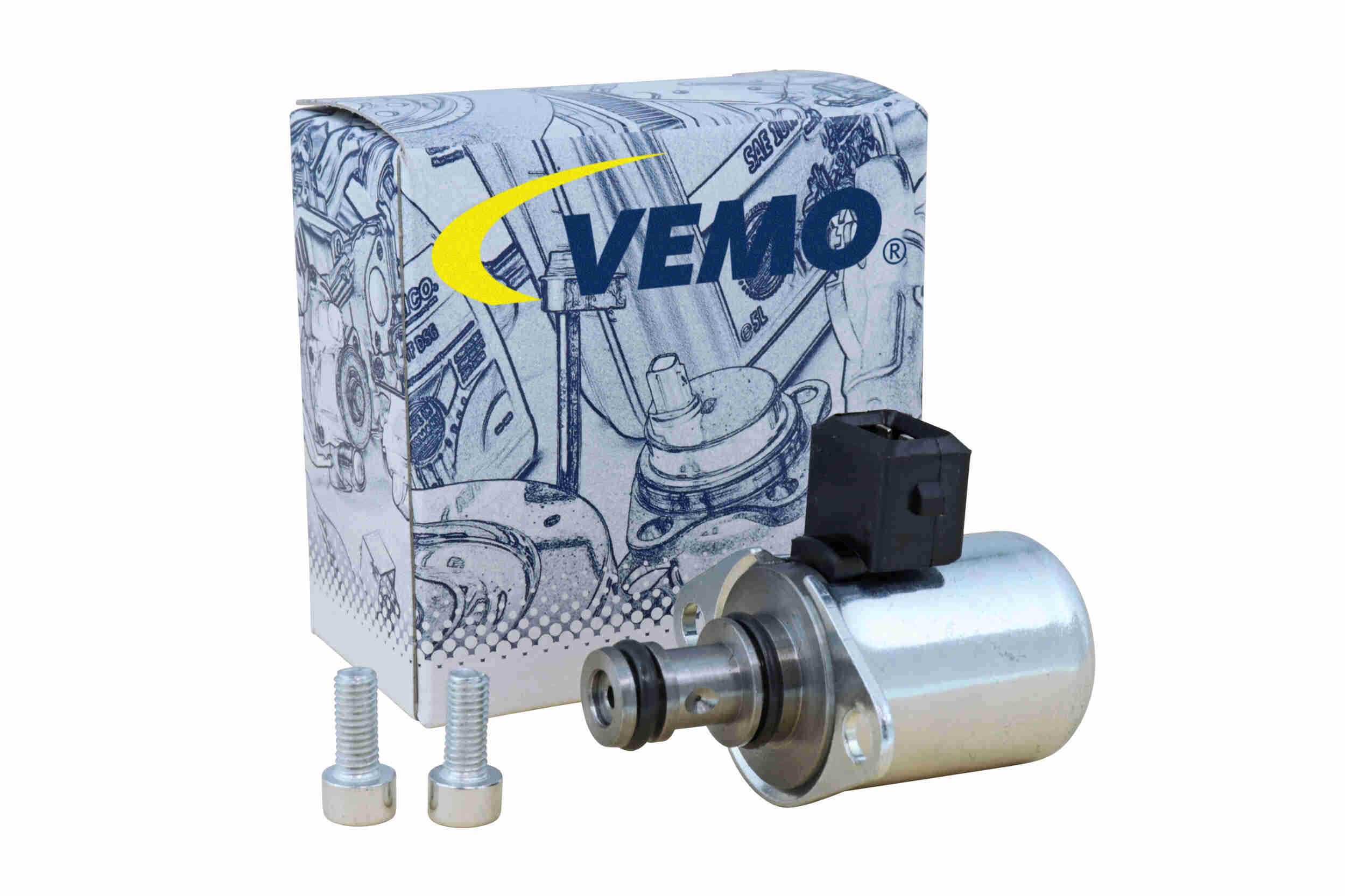 Клапан, рулевой механизм с усилителем - V30-77-1052 VEMO