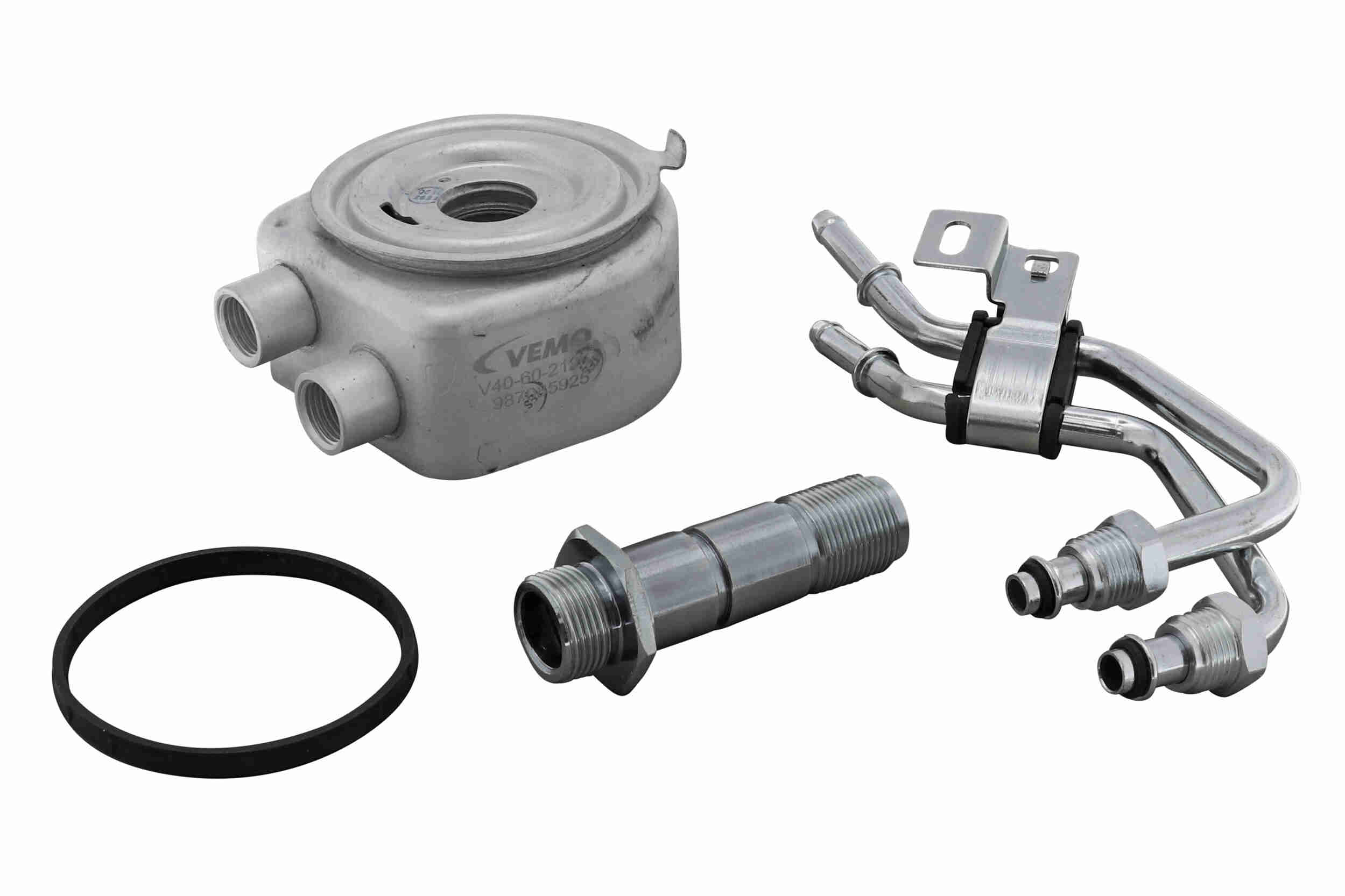 Oil Cooler, engine oil - V40-60-2120 VEMO