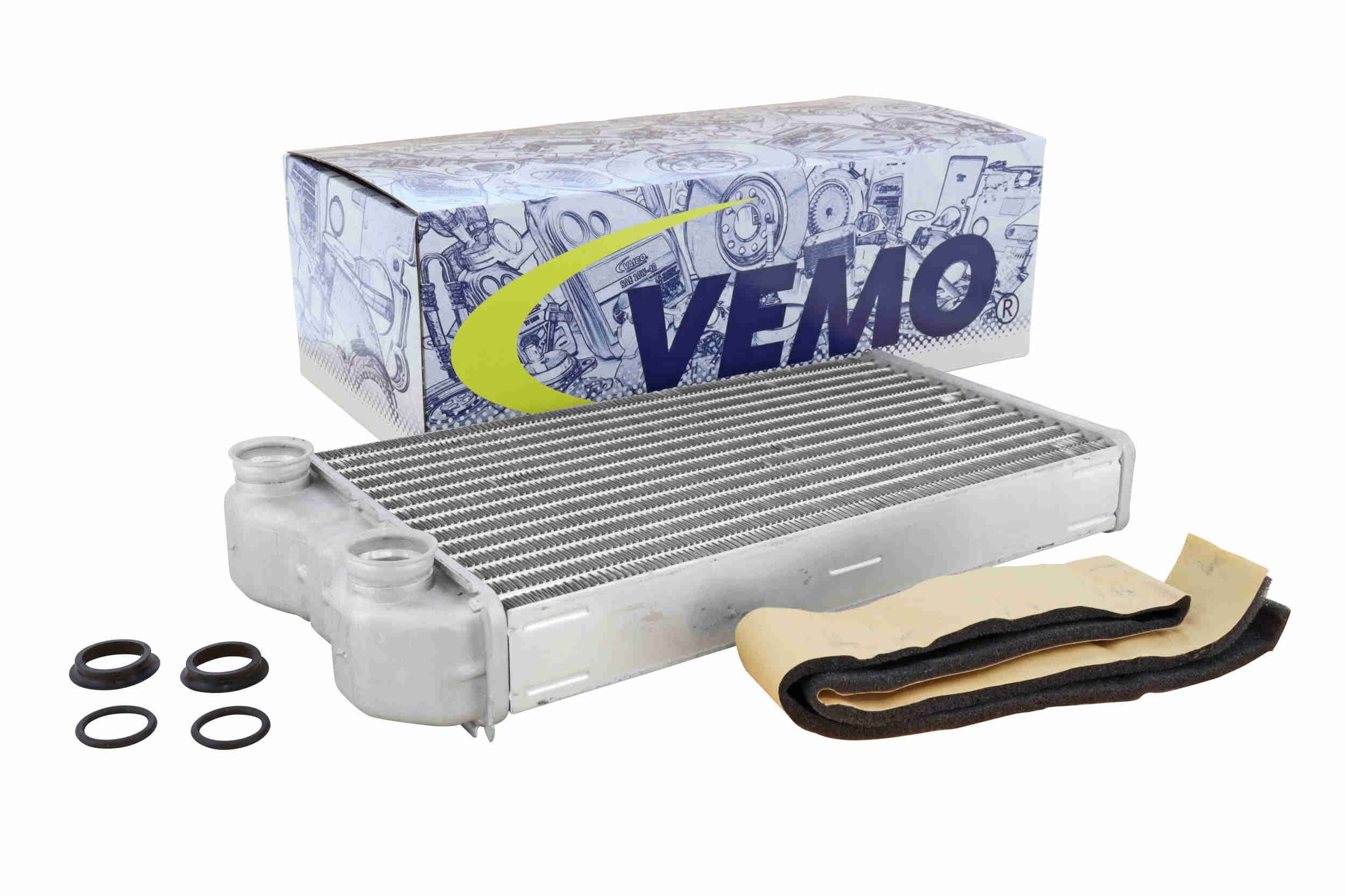 Heat Exchanger, interior heating - V40-61-0008 VEMO