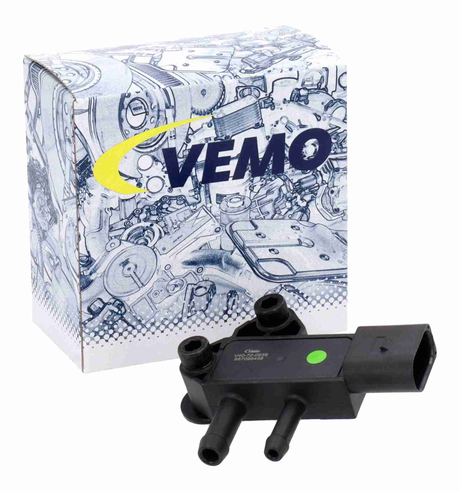 Датчик, давление наддува - V95-72-0109 VEMO