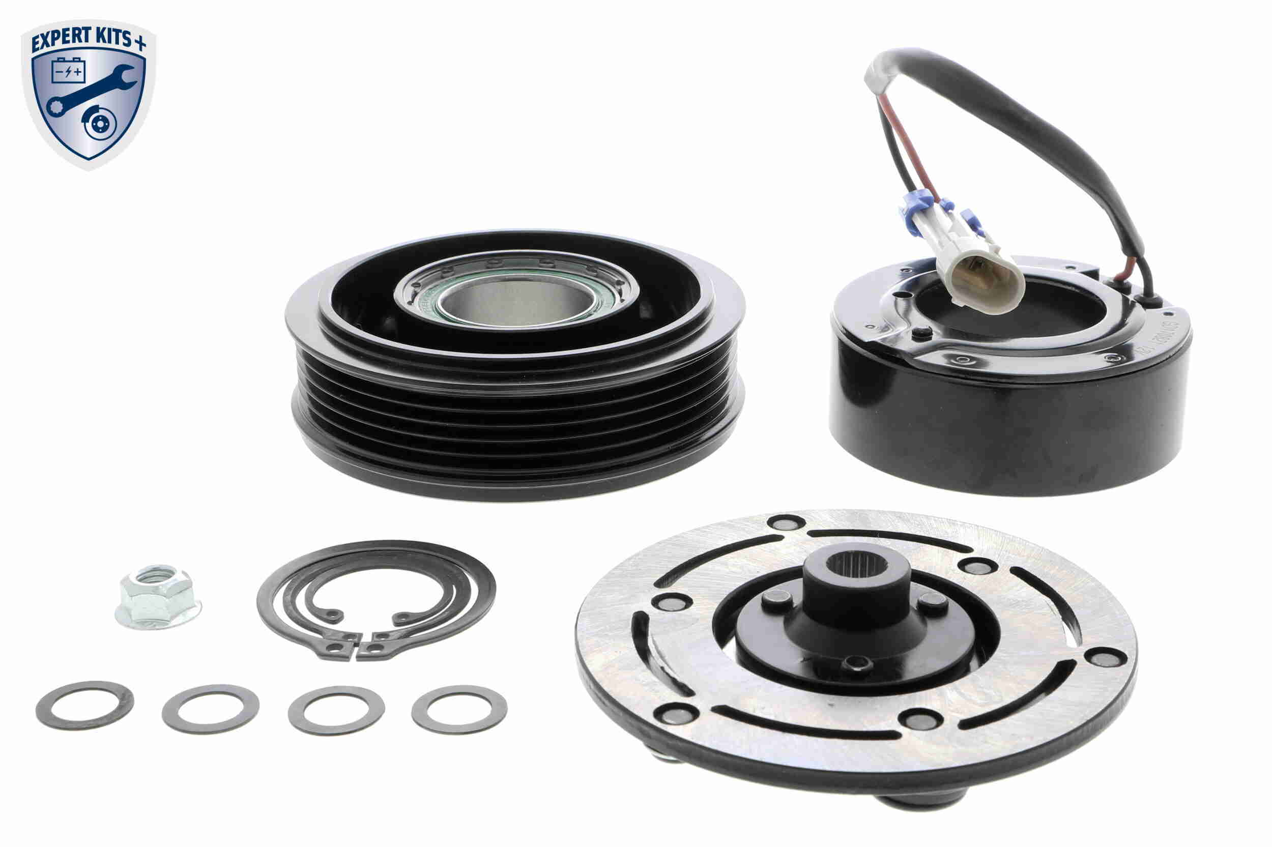 Magnetic Clutch, air conditioner compressor - V40-77-1002 VEMO