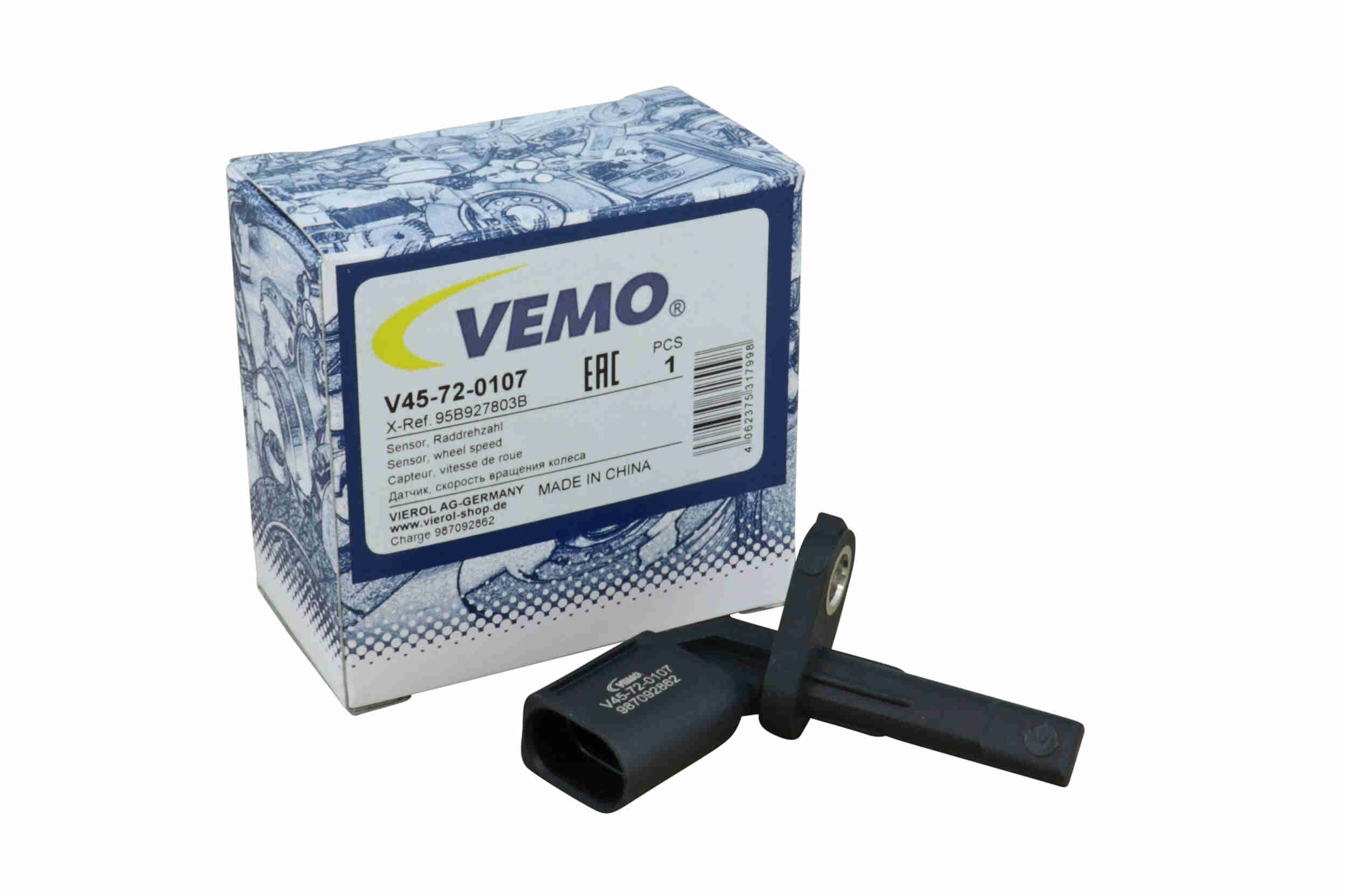 valdymo vožtuvas, kuro talpa (įprasta magistralinė sistema) - V22-11-0019 VEMO