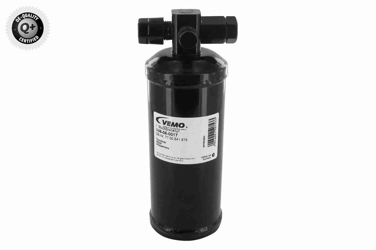 Essiccatore, Climatizzatore - V46-06-0017 VEMO