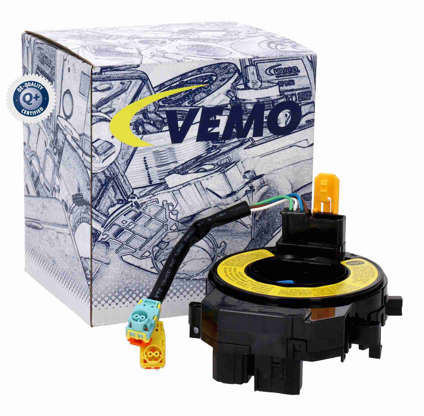 Warning Contact, brake pad wear - V20-72-5127 VEMO