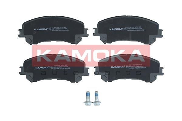 Brake Pad Set, disc brake - JQ101008 KAMOKA