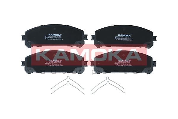 Brake Pad Set, disc brake - JQ101014 KAMOKA