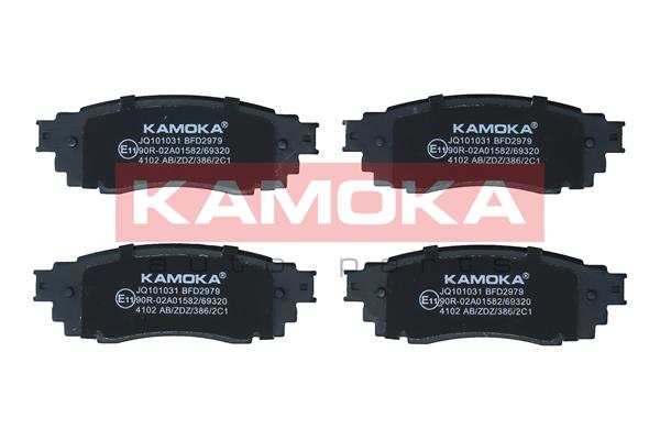 Brake Pad Set, disc brake - JQ101031 KAMOKA