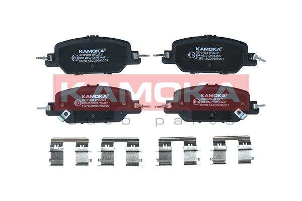 Brake Pad Set, disc brake - JQ101038 KAMOKA