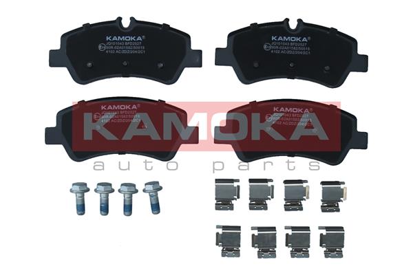 Комплект тормозных колодок, дисковый тормоз - JQ101043 KAMOKA