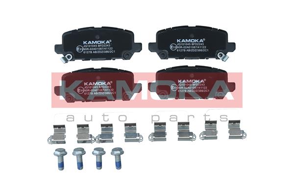 Brake Pad Set, disc brake - JQ101045 KAMOKA