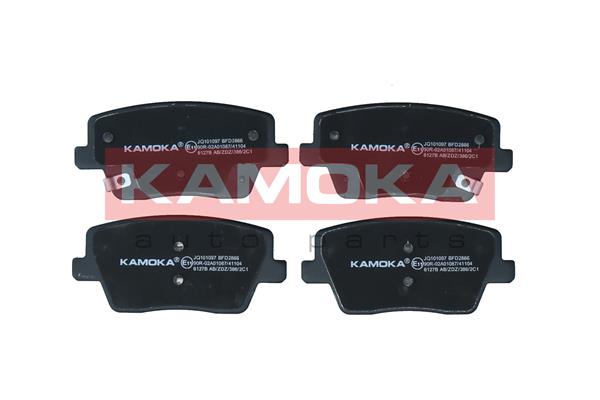 Brake Pad Set, disc brake - JQ101097 KAMOKA