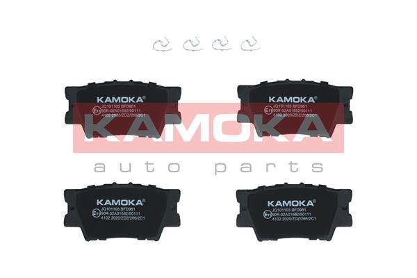 Brake Pad Set, disc brake - JQ101103 KAMOKA