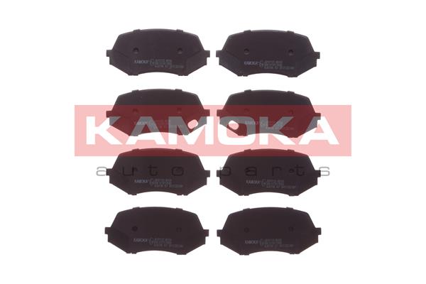 Комплект тормозных колодок, дисковый тормоз - JQ101123 KAMOKA