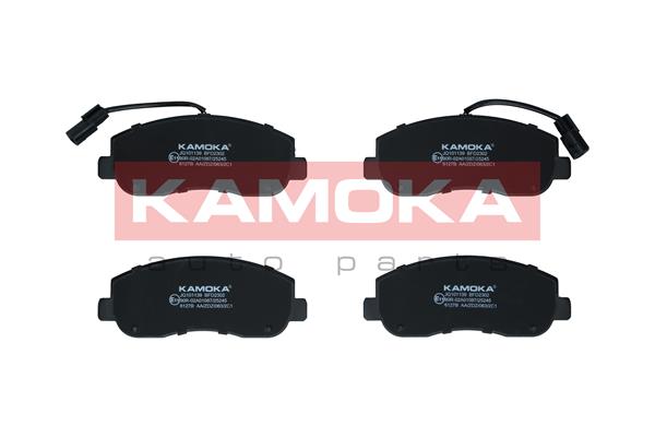 Brake Pad Set, disc brake - JQ101139 KAMOKA