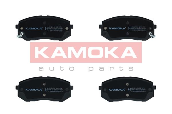Kit pastiglie freno, Freno a disco - JQ101149 KAMOKA