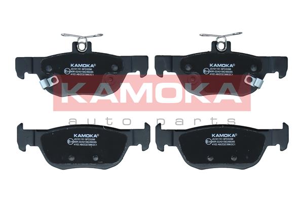 Комплект тормозных колодок, дисковый тормоз - JQ101151 KAMOKA