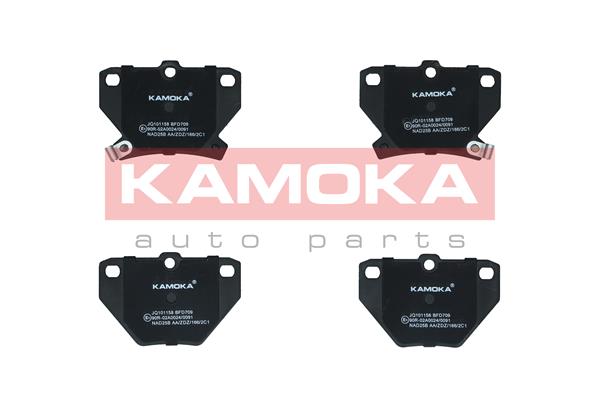 Brake Pad Set, disc brake - JQ101158 KAMOKA