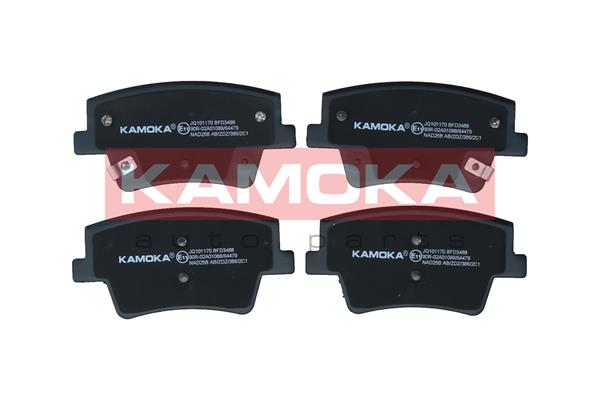 Brake Pad Set, disc brake - JQ101170 KAMOKA