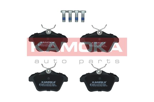 Комплект тормозных колодок, дисковый тормоз - JQ1011990 KAMOKA