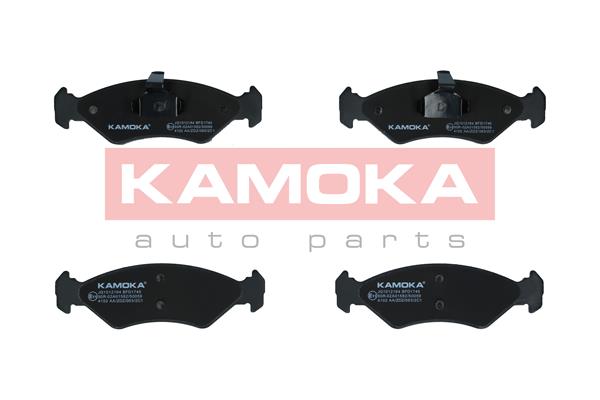Комплект тормозных колодок, дисковый тормоз - JQ1012164 KAMOKA