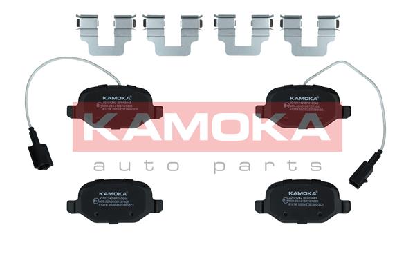 Brake Pad Set, disc brake - JQ101242 KAMOKA